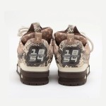 Louis Vuitton Skate Sneaker Brown Snakeskin 1ABMG5 - Premium Designer Sneaker