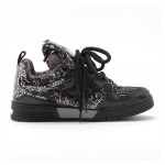 Louis Vuitton Skate Trainer Black Swarovski Monogram 1ABMHV - Limited Edition Crystal-Embellished Sneakers