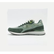 Louis Vuitton Run Away Sneakers Green 1A9J0P - Luxury Suede Mesh Running Shoes