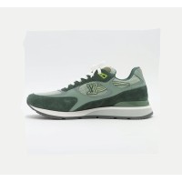 Louis Vuitton Run Away Sneakers Green 1A9J0P - Luxury Suede Mesh Running Shoes