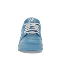 Louis Vuitton Trainer Ganz Blau Prägung 1AARFG - Premium Monochrome Luxus-Sneaker