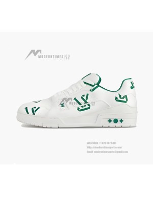 Louis Vuitton LV Trainer Green 1AAGXF - Limited Edition Luxury Iconic Sneakers