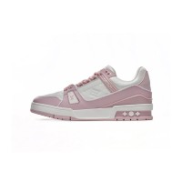 Louis Vuitton LV Trainer Low 1AGZCT Rose Pink Sneakers – Classic Luxury, Elegant & Versatile