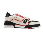 Louis Vuitton Trainer Weiß Rot Schwarz 1AD7JM - Designer-Sneaker