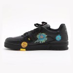 Louis Vuitton Yayoi Kusama Trainer Black Print 1ABD2W - Exclusive Luxury Sneakers