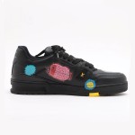 Louis Vuitton Yayoi Kusama Trainer Black Print 1ABD2W - Exclusive Luxury Sneakers