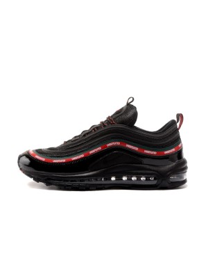 Nike Air Max 97 "Undefeated Black/Red" AJ1986-001 - Bold Black with Iconic Red and Green Accents