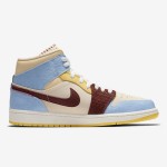 Maison Chateau x Air Jordan 1 Mid “Fearless” CU2803-200 Mid-Top Sneakers