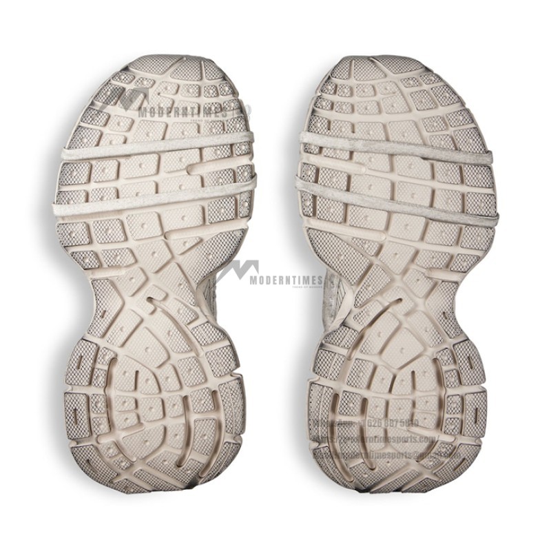 Balenciaga Women's 3XL Sneaker - Beige and Black Design for Street Style