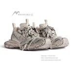 Balenciaga Women's 3XL Sneaker - Beige and Black Design for Street Style