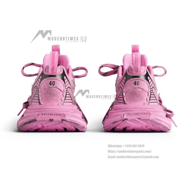 Balenciaga 3XL Sneaker - Pink and Black Bold Street Style Shoe