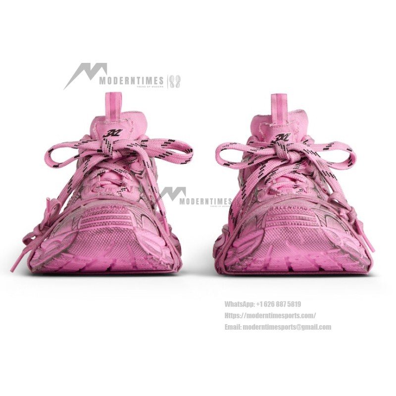 Balenciaga 3XL Sneaker - Pink and Black Bold Street Style Shoe