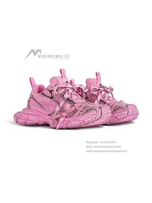 Balenciaga 3XL Sneaker - Bold Pink and Black Design with Premium Comfort for Street Style