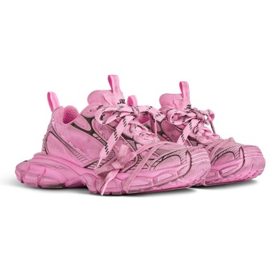 Balenciaga 3XL Sneaker - Bold Pink and Black Design with Premium Comfort for Street Style