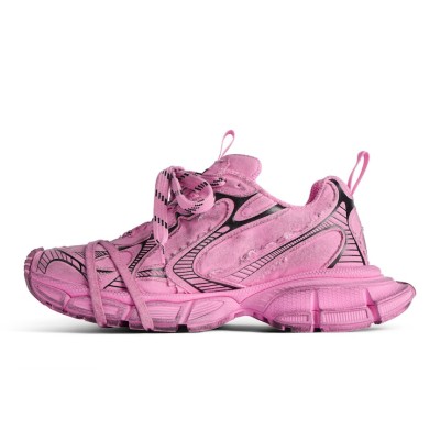 Balenciaga 3XL Sneaker - Auffälliges Pink-Schwarz-Design mit erstklassigem Komfort für Street Style