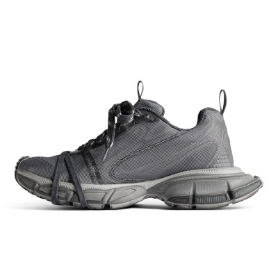 Balenciaga 3XL Net Sneaker in Grey Polyester - Bold Design and Ultimate Comfort for Street Style