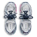 Balenciaga Women's Runner Sneaker - Multi-Color Futuristic Design