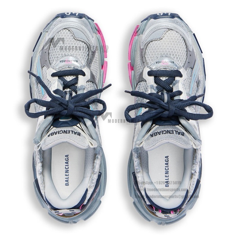 Balenciaga Women's Runner Sneaker - Multi-Color Futuristic Design