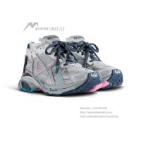 Balenciaga Women's Runner Sneaker - Multi-Color Futuristic Design with Premium Comfort for Street Style