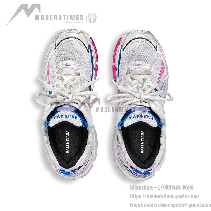 Balenciaga Women's Runner Sneaker - Vibrant Multi-Color Streetwear Sneakers for Women