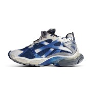 Balenciaga Men's Runner Gradient Sneaker - Bold Blue Gradient Design with Premium Comfort for Street Style