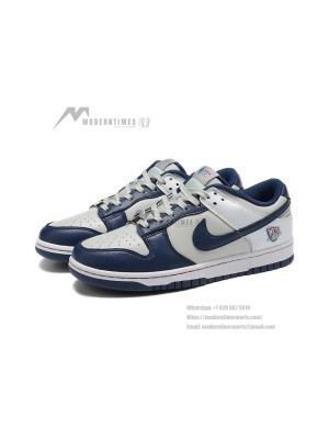 NBA x Nike Dunk Low Retro “Brooklyn Nets” DD3363-001 - Black & White Low-Top Sneakers with Basketball-Inspired Design