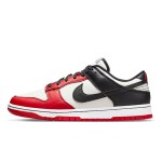 NBA x Nike Dunk Low EMB “Chicago” Basketball Shoes - Premium Red-Black Design