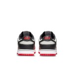 NBA x Nike Dunk Low EMB “Chicago” Basketball Shoes - Premium Red-Black Design