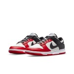 NBA x Nike Dunk Low EMB “Chicago” Basketball Shoes - Premium Red-Black Design