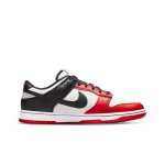 NBA x Nike Dunk Low EMB “Chicago” Basketball Shoes - Premium Red-Black Design