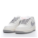 Nike Air Force 1 "City of Dreams" CH1808-006 White and Grey Sneakers with Urban Design Details