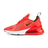 Nike Air Max 270 Habanero Red 943345-600 - Fiery Red with Black Accents and Air Max Cushioning