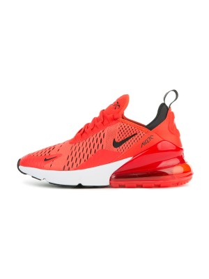 Nike Air Max 270 Habanero Red 943345-600 - Fiery Red with Black Accents and Air Max Cushioning