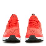 Nike Air Max 270 Habanero Red Sneakers with Black Accents and Air Cushioning