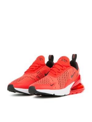 Nike Air Max 270 Habanero Red 943345-600 - Fiery Red with Black Accents and Air Max Cushioning