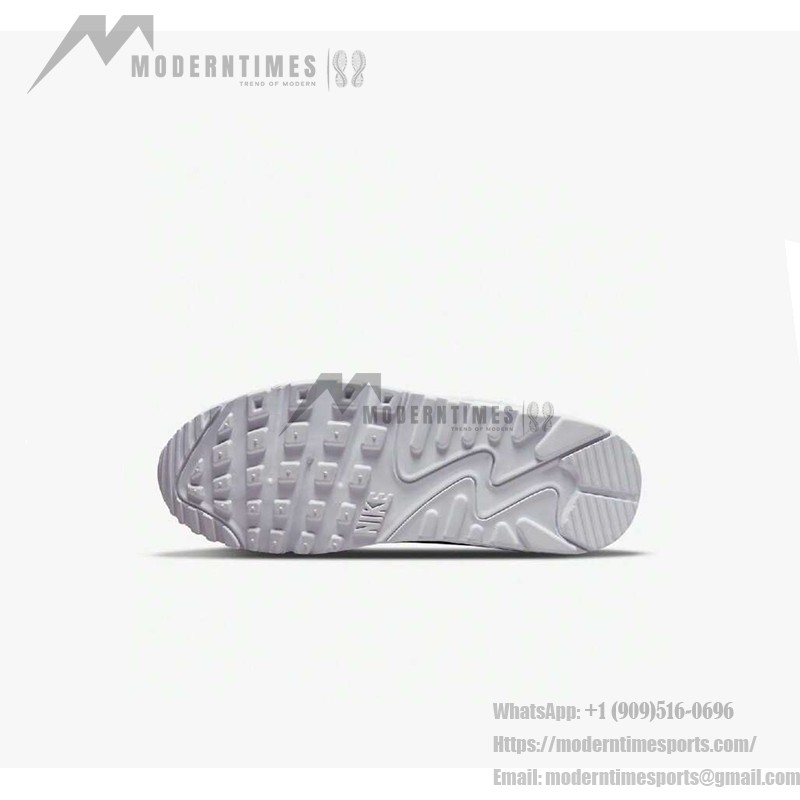 Nike Air Max 90 Essential 'White/Black' 325213-131 - Sleek White Sneakers with Black Accents and Max Air Cushioning