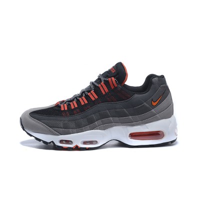 Nike Air Max 95 609048-066 Black, Grey, and Orange Sneakers | A Perfect Blend of Style and Performance