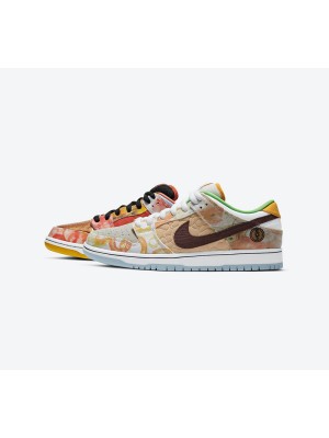 Nike Dunk Low Pro SB x Jason Deng "Street Hawker" Limited Edition CV1628-800 | Stylish Street Culture Inspired Sneakers | Comfortable & Durable Skate Shoes for Men & Women