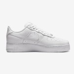 NOCTA x Nike Air Force 1 Low "Certified Lover Boy" CZ8065-100 White Sneakers with Embossed Love You Forever Text