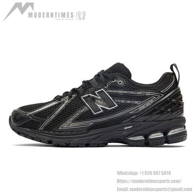 New Balance 1906R "Black Grey" Retro Running Sneakers M1906RCH | Sleek All-Black Athletic Shoes | Unisex
