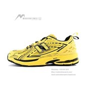 New Balance 1906R x GANNI M1906RGA Collaboration Running Shoes Blazing Yellow Retro Fashion Sneakers