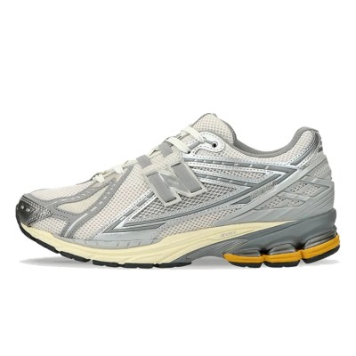 New Balance 1906R Grey White Yellow M1906RRD – Retro Running Sneakers with a Stylish Metallic Touch