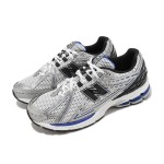 New Balance 1906R Metallic Silver Blue Retro Running Sneakers