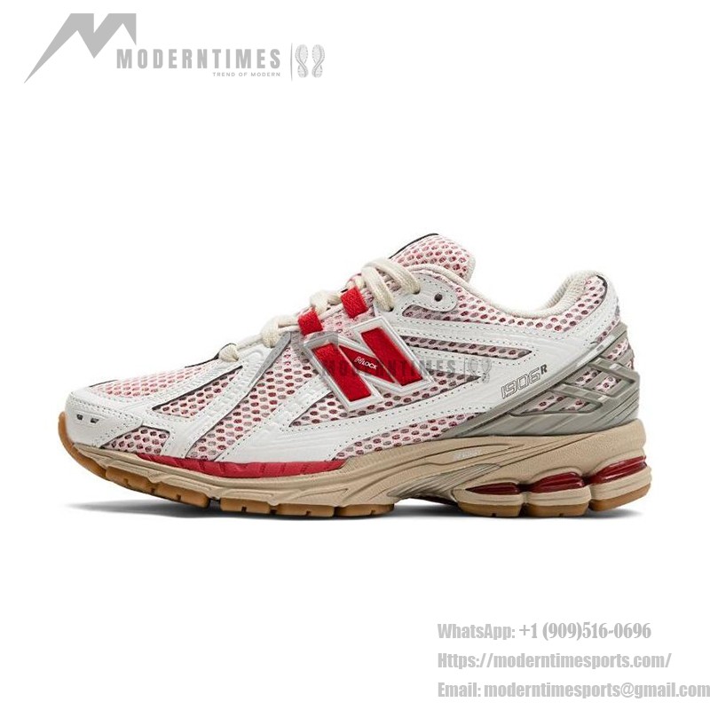 New Balance 1906R "Sea Salt True Red" Retro Running Sneakers