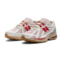 New Balance 1906R "Sea Salt True Red" Retro Running Sneakers M1906RO | White Red Stylish Athletic Shoes | Unisex