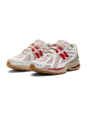 New Balance 1906R "Sea Salt True Red" Retro Running Sneakers M1906RO | White Red Stylish Athletic Shoes | Unisex