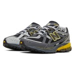 New Balance 1906R M1906NA Retro Running Shoes - Grey Yellow with superior cushioning and stylish vintage design