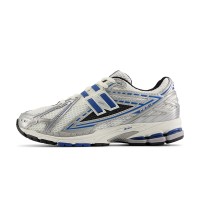 New Balance 1906R M1906REB Retro Running Shoes - White Blue Silver | Classic Vintage, Superior Cushioning, Stylish Versatile, Lightweight Breathable Sneakers