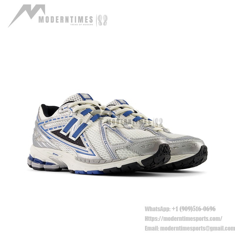 New Balance 1906R M1906REB Retro Running Shoes - White Blue Silver with superior cushioning and breathable design