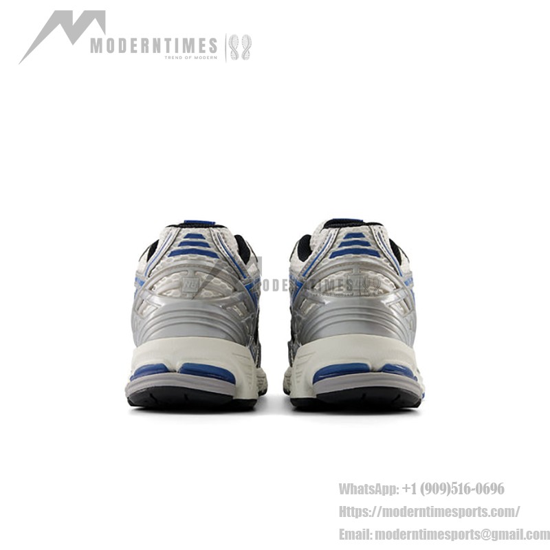 New Balance 1906R M1906REB Retro Running Shoes - White Blue Silver with superior cushioning and breathable design